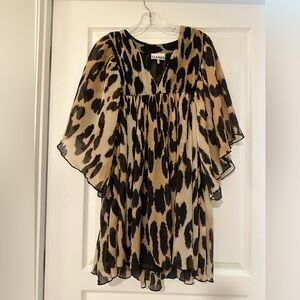 GANNI cheetah mini dress!